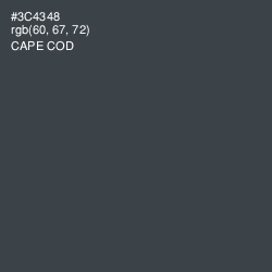 #3C4348 - Cape Cod Color Image